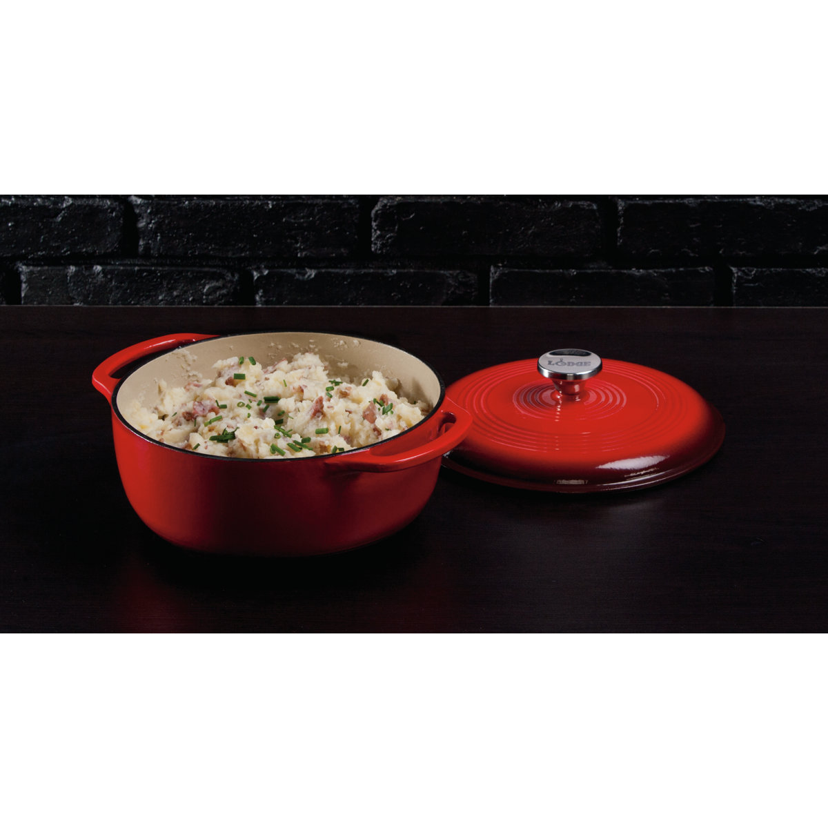 Lodge Enameled Cast Iron Dutch Oven